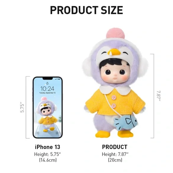 その他 hacipupu 1/8 actionfigure penguin HACIPUPU Penguin 1/8 Action Figure - POP MART (United States)